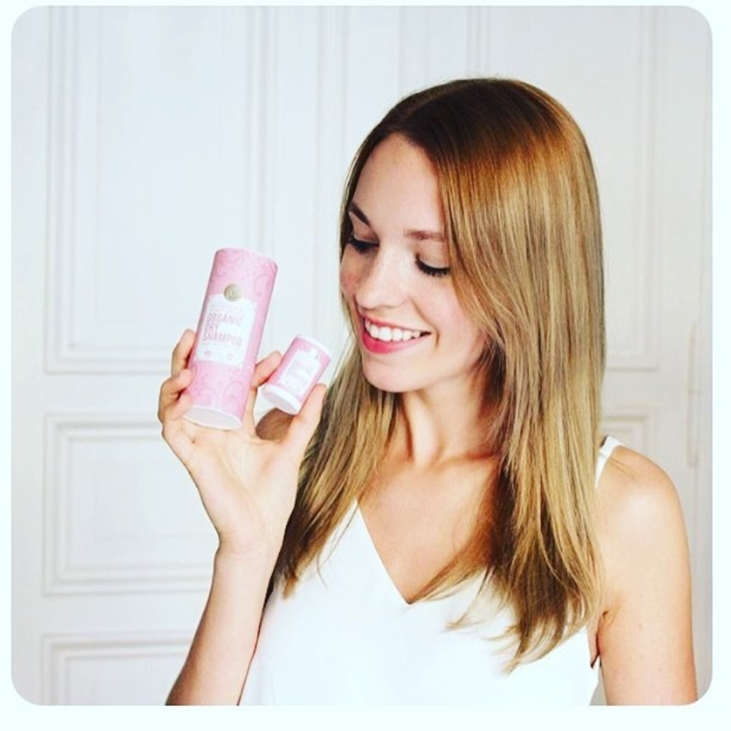 Organic Natural Dry Shampoo Powder for All and Oily Hair Types - Grapefruit and Sweet Orange