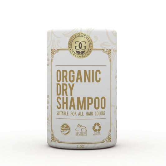 Organic Natural Dry Shampoo Powder - Unscented - Travel Size